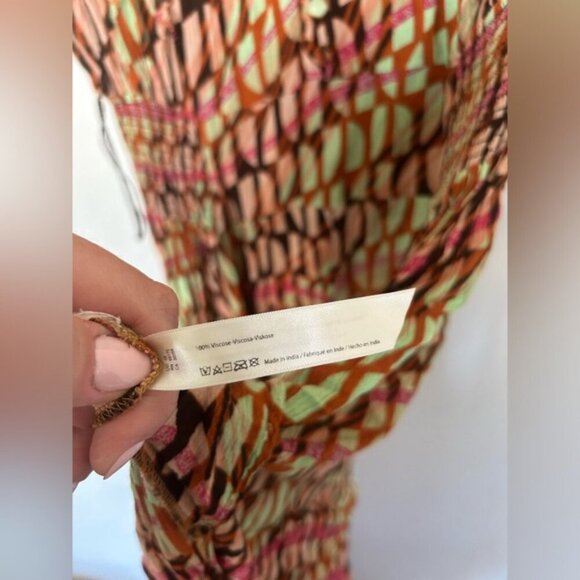 Free People FP One Sahara Jumpsuit Hand Printed Size Small - Picture 15 of 15